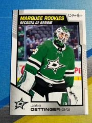 2020-21 O-Pee-Chee Marquee Rookies Jake Oettinger #629 Stars